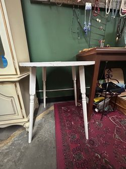 White Round Table