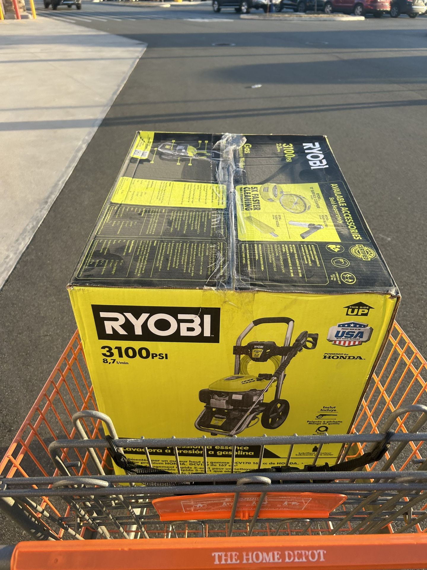 3100 psi ryobie pressure washer