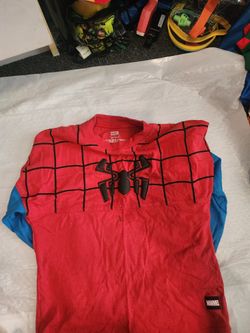 Disney Youth Spiderman Spirit Jersey Size Med 