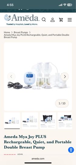 Ameda Mya Joy PLUS Double Breast Pump