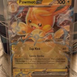 Pawmot ex 073/197 Double Rare Obsidian Flames Pokemon TCG
