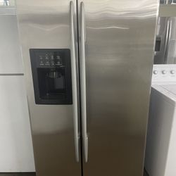 Ge Side By Side Refrigerator Stainless Steel