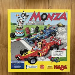 Monza Car Racing Board Game 
