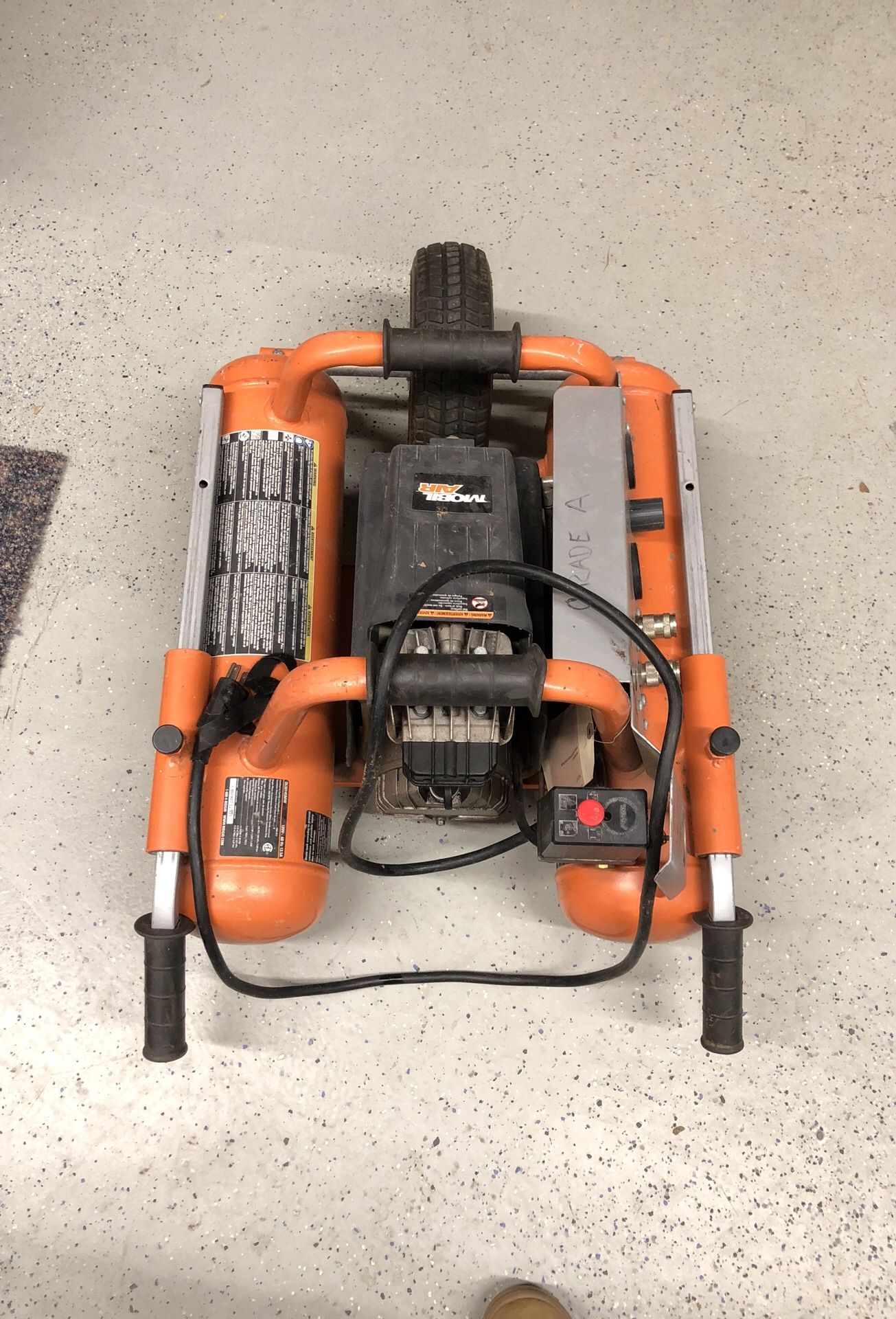 Ridgid OL50145MW 5 Gallon Mini Wheelbarrow Air Compressor for Sale in