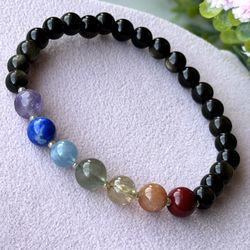 7 Chakra Stones Bracelet 