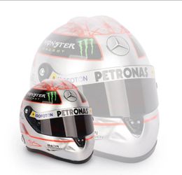 Michael Schumacher 2012 '300th Grand Prix' 1:2 Scale Helmet F1, New In Box