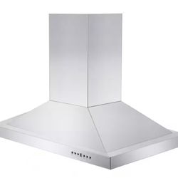 ZLINE Kitchen and Bath 36 in. 700 CFM Ducted Island Mount Range Hood with Dual Remote Blower in Stainless Steel