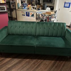 Velvet Couch 