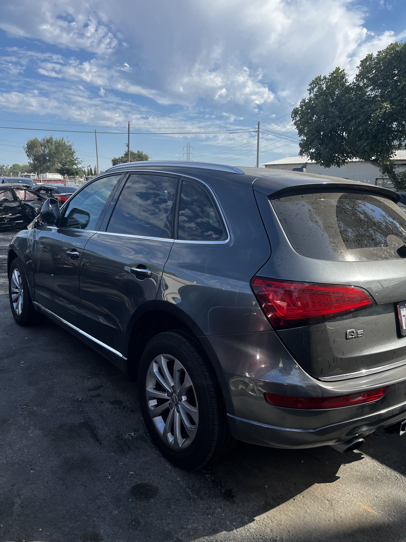 Audi Q5 Cross Bars Roof Rack Original 2015