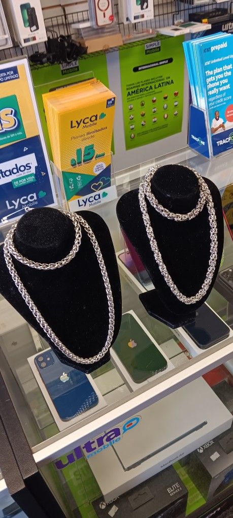 Set De Cadenas Stanle Steel