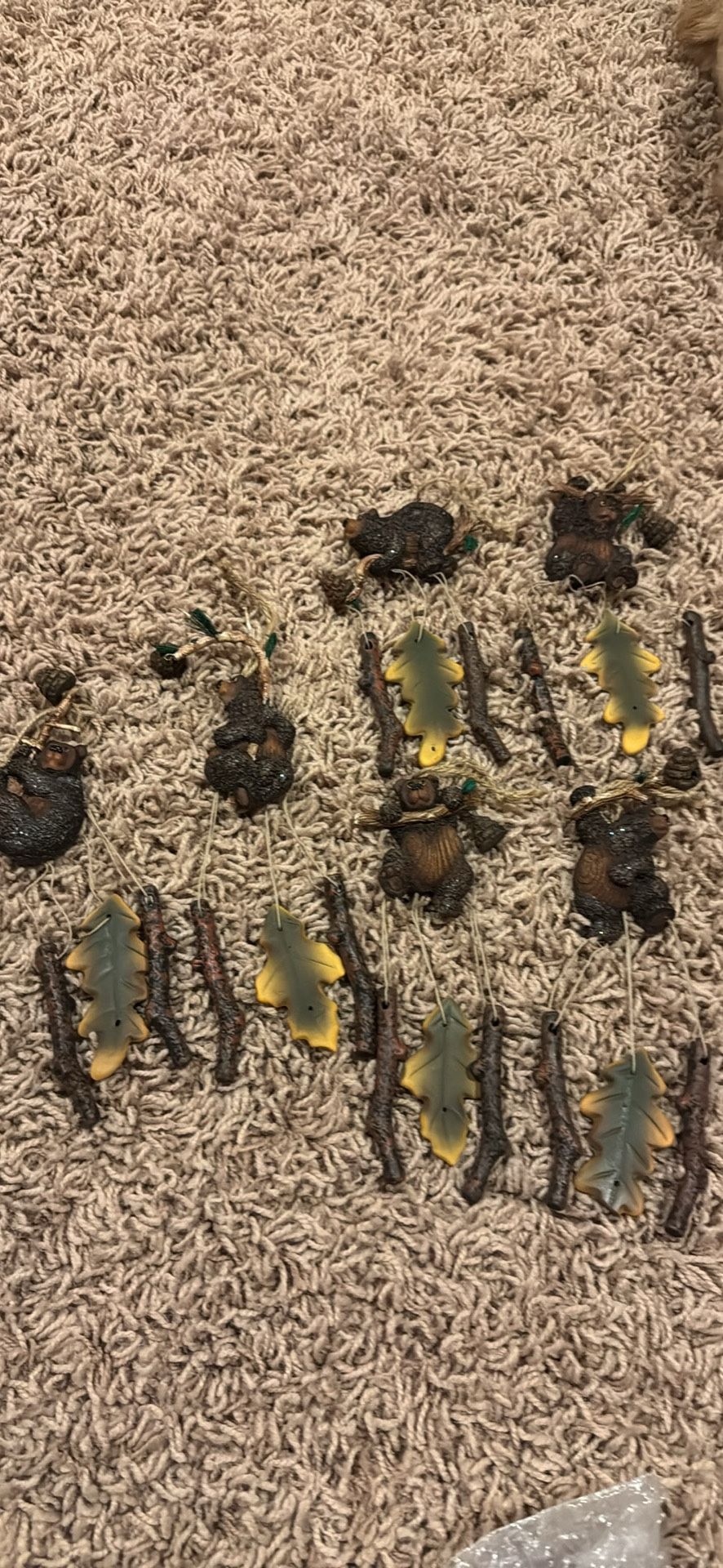 Christmas Tree Bear Ornaments