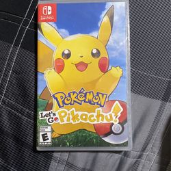 Pokémon Pikachu Let’s Go Switch Game