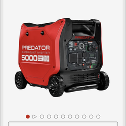 Predator 5000 Watt Dual Fuel Super Quiet Inverter Generator.