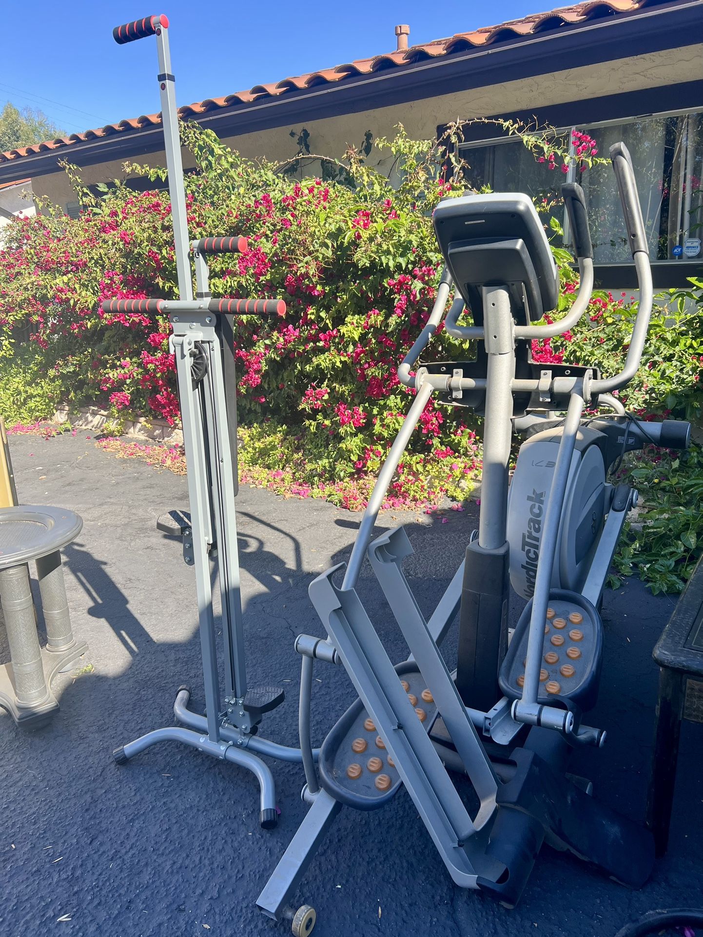 Elliptical Nordictrack E 71 And A Inova Maxi Climber