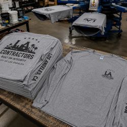 Custom Construction Shirts | Screen Printing & Uniforms