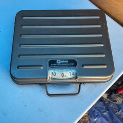 Vintage PELOUZE 70 Pound UPS Parcel Post Scale Model P70 Shipping Scale