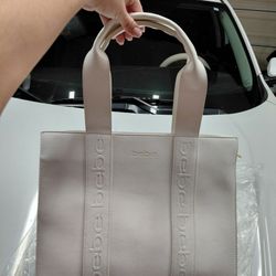 New With Tags, Bebe Bag White 