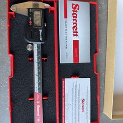 Starrett 6in Digital Calipers 