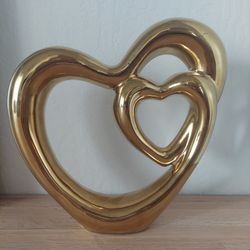 Decorative Gold Heart