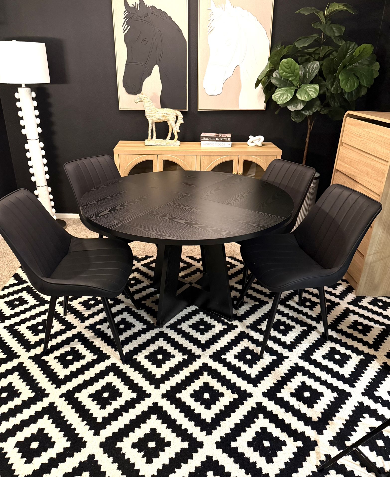 Brand, new dining table and chairs
