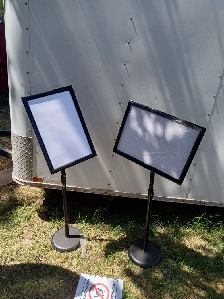 Sign Holder 15$ Each