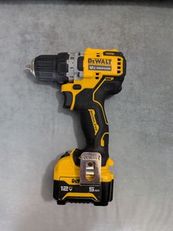 Dewalt 12V Brushless Drill and 5ah Battery