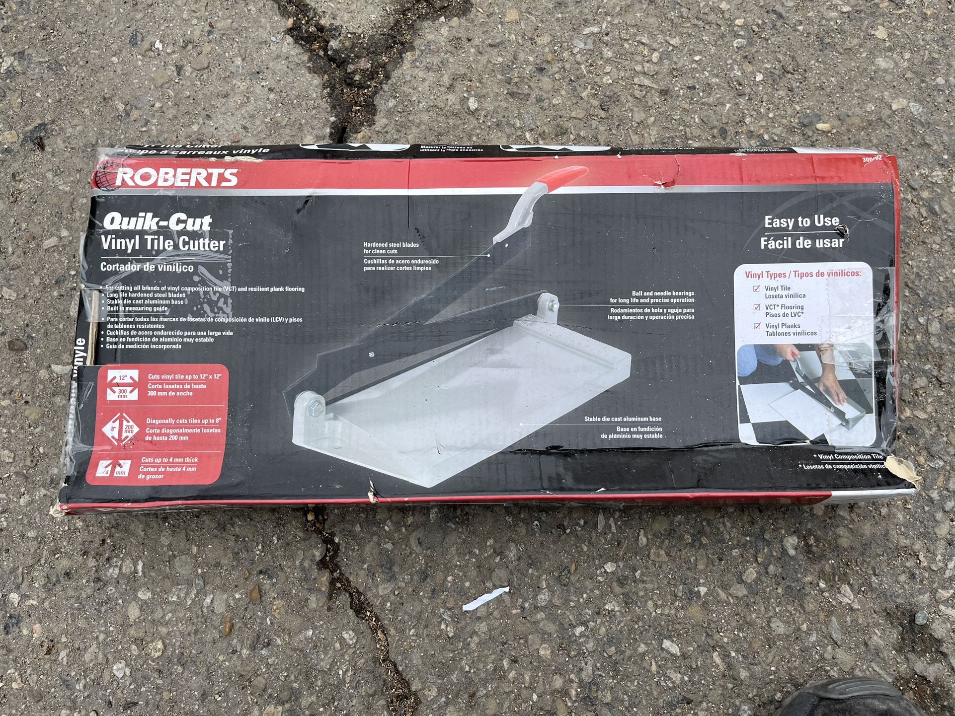 12in. Robert’s Tile Cutter