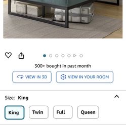King Bed With Frame