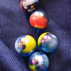 Lot Of Vintage Peltier Marbles