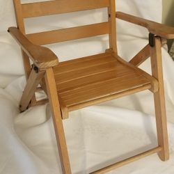 2~ Child’s Wooden Folding Chairs