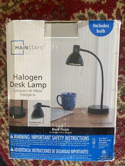 Halogen Desktop Lamp