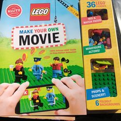 !! Child's Lego  Book and Pieces  Learning