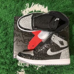 NEW NIKE AIR JORDAN 1 RETRO OG REBELLIONAIRE SIZE 4 LIMITED 