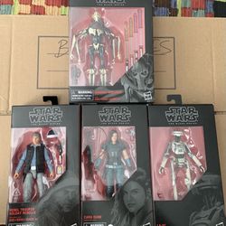 Star Wars black Series Action Figures Lot