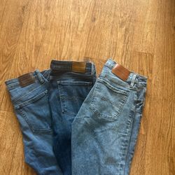 3 Lucky Brand Jeans Bundle