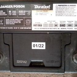 Duralast Part#86ft-dlg