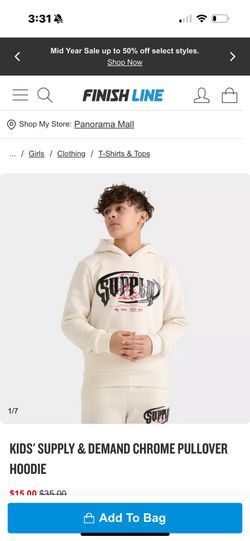 Supply And Demand Hoodie Size XL