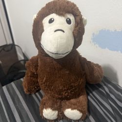 Preowned Abilitations 12” Mia the Weighted Monkey, 3 Pounds