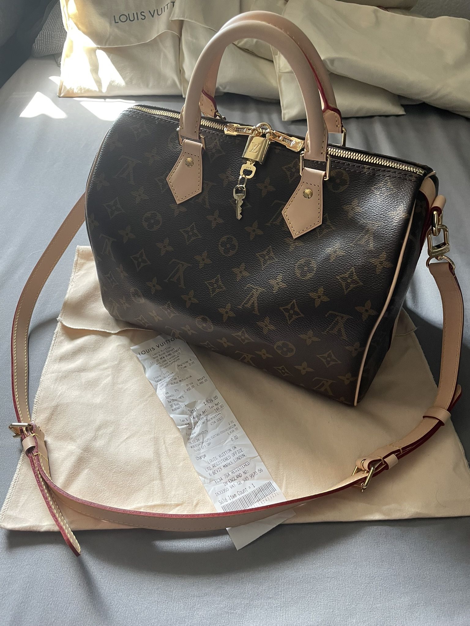BRAND NEW - Louis Vuitton Speedy Bandoulière 30 cm