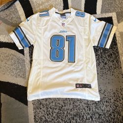 Calvin Johnson Jersey- White 