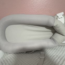 Homedics 3-in-1 Calming Baby Cushion, Soothing Comfort for Newborns & Infants, Snuggling Sensation, Sound and Vibration, Designed for Safety, Cordless