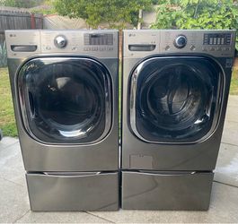 LG Washer and electric dryer