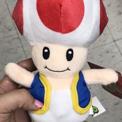 Super Mario Toad Plush
