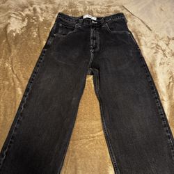 Hollister Skater Baggy Black Denim Jeans – Streetwear Style