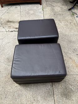 Two Ottomans