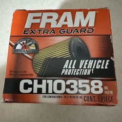 Fram Extra Guard CH10358 Oil Filter NEW
