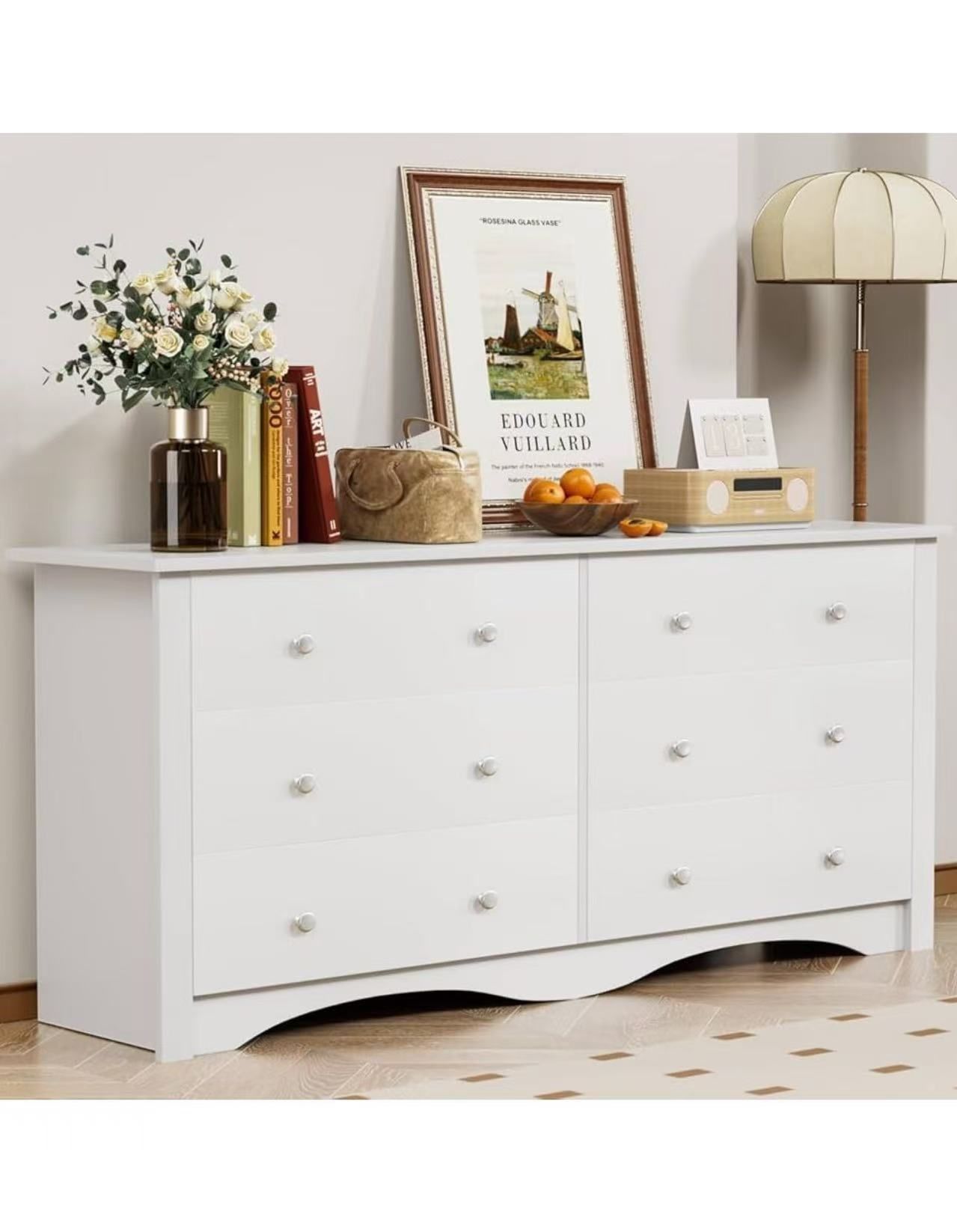 Dresser for Bedroom with 6 Drawer