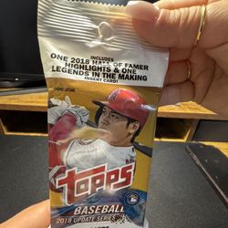 2018 Topps Update Baseball Fat Pack - HOF