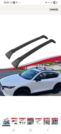 Cross Bar Fit for Mazda CX-5 2017-2025 Roof Rack Cross Bar Factory Style Bars Mount Bolt Accessories