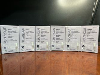 $10 each Over the counter Keranique Women's 2% Minoxidil Topical Solution